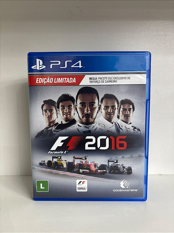 Formula 1 2016 - F1 2016 PS4 Mídia Física (Usado)