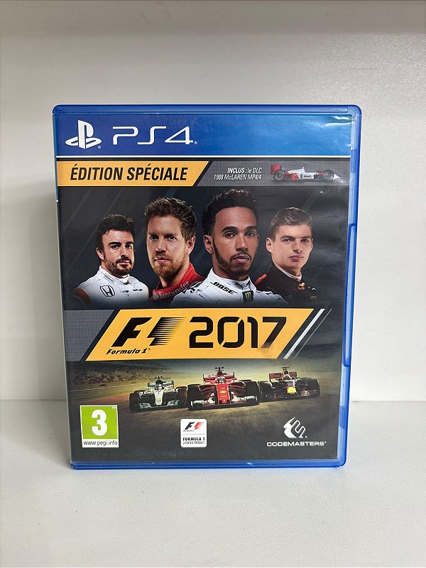 Formula 1 2017 - F1 2017 PS4 Mídia Física (Usado)