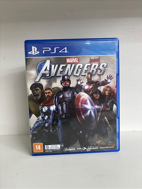 Marvel Avengers PS4 Mídia Física (Usado)