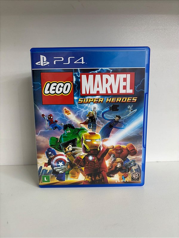 Lego Marvel Super Heroes PS4 Mídia Física (Usado)