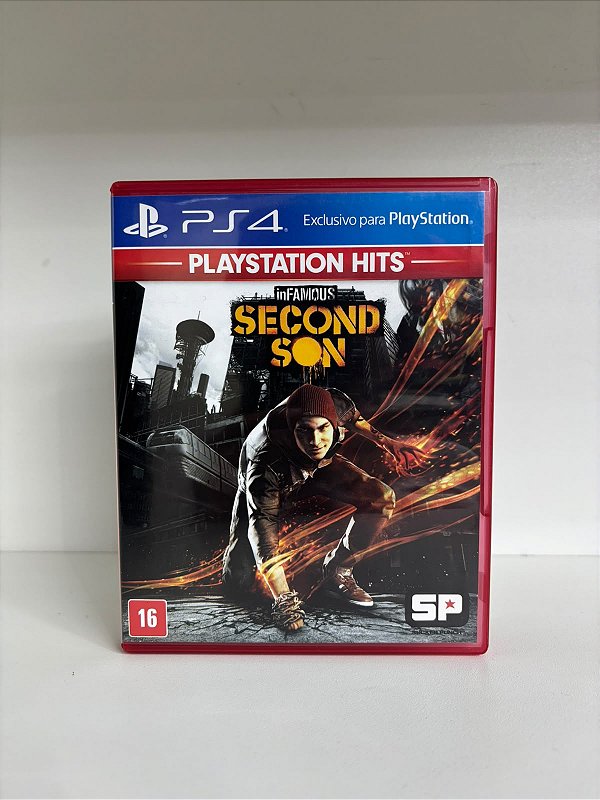 Infamous Second Son GH PS4 Mídia Física (Usado)