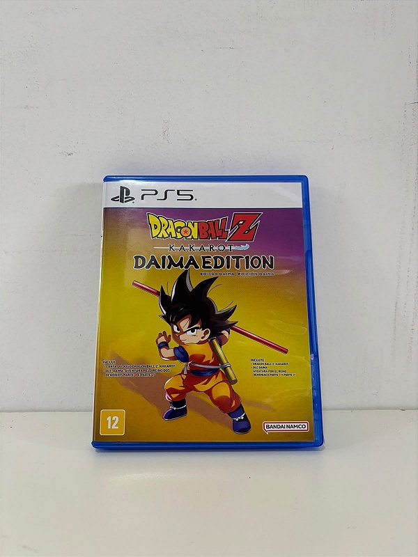 Dragonball Z Kakarot Daima Edition PS5 Mídia Física (Usado)