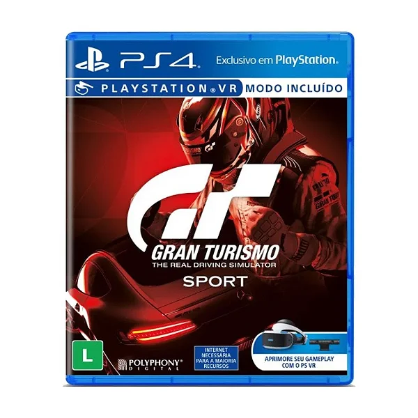 Gran Turismo Sport PS4 Mídia Física Lacrado