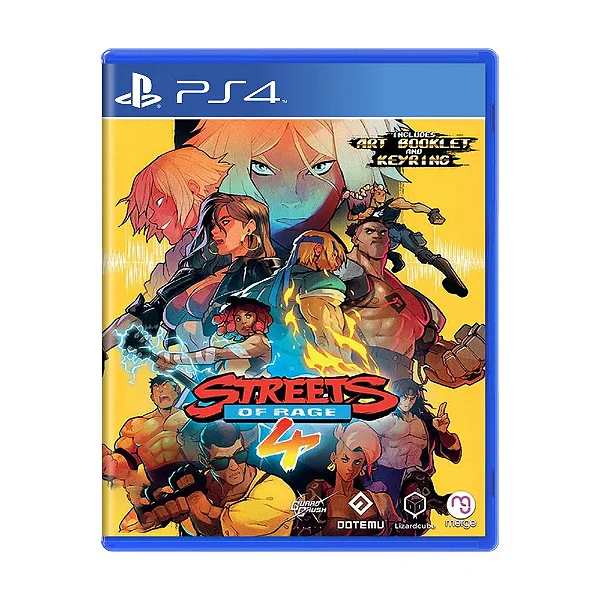 Streets Of Rage 4 PS4 Mídia Física Lacrado