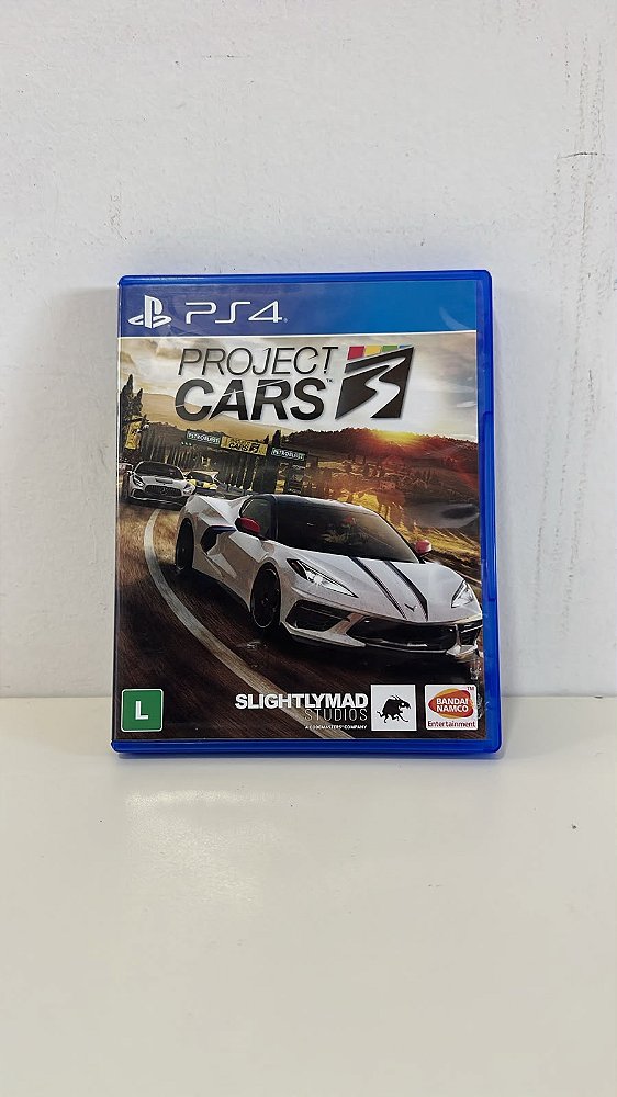 Project Cars 3 PS4 Mídia Física (Usado)