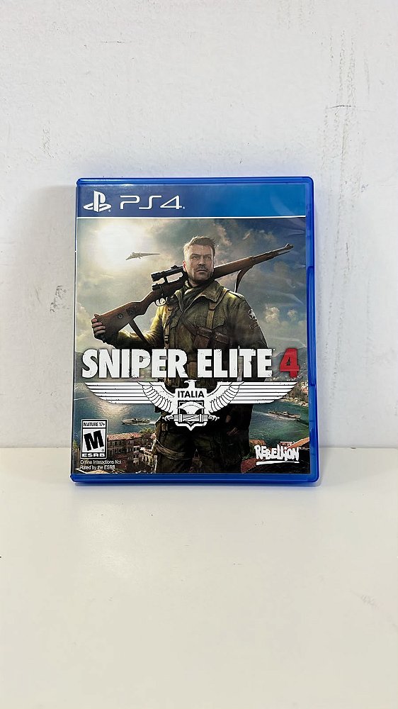 Sniper Elite 4 PS4 Mídia Física (Usado)