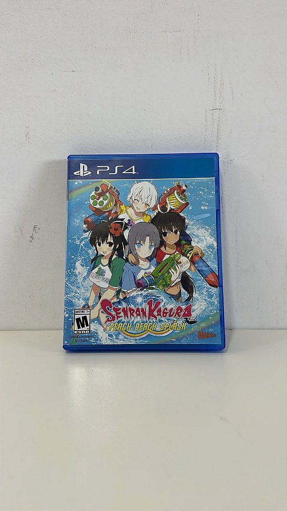 Senran Kagura Peach Beach Splash PS4 Mídia Física (Usado)