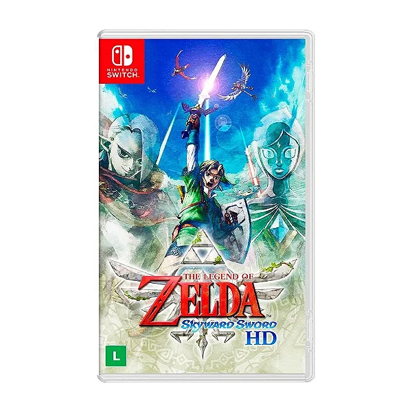The Legend Of Zelda Skyward Sword Hd Nintendo Switch Lacrado