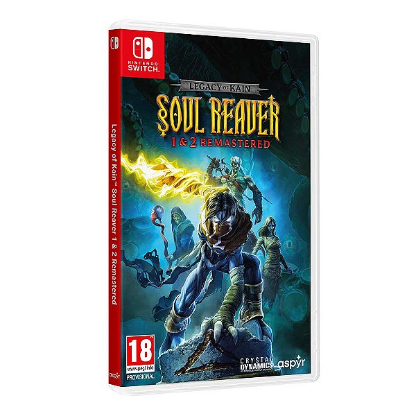 Legacy of kain Soul Reaver 1&2 Remastered Nintendo Switch Lacrado