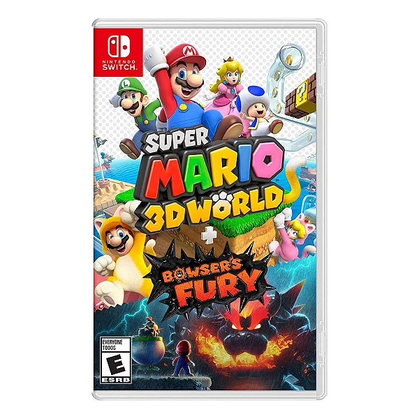 Super Mario 3D World+ Bowsers Fury Nintendo Switch Lacrado