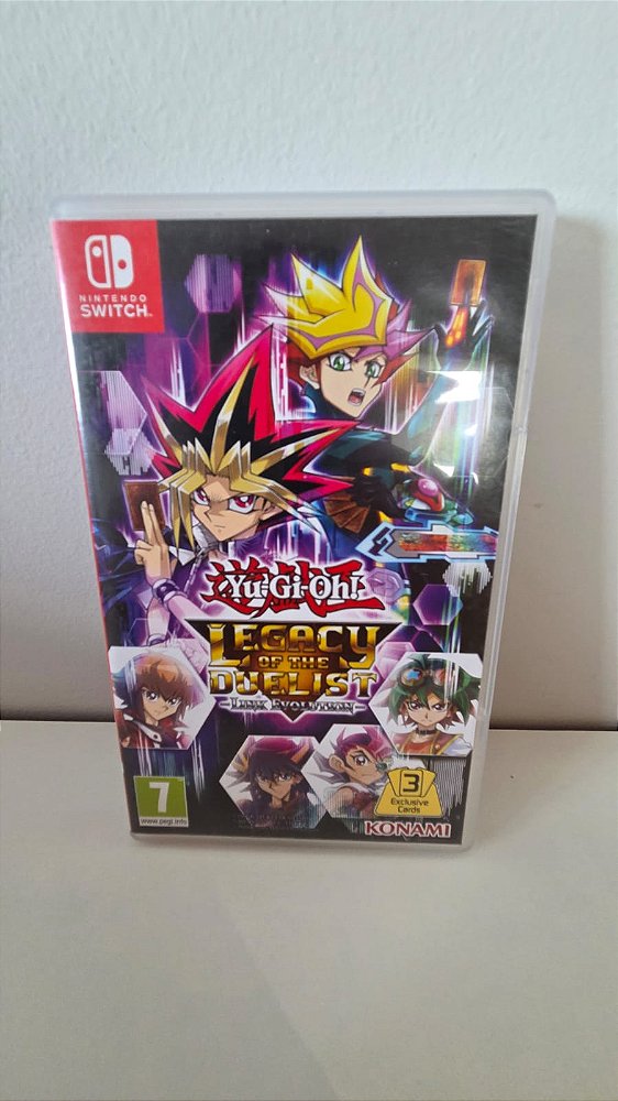 YU GI OH Legacy OF The Duelist Link Evolution Nintendo Switch (Usado)