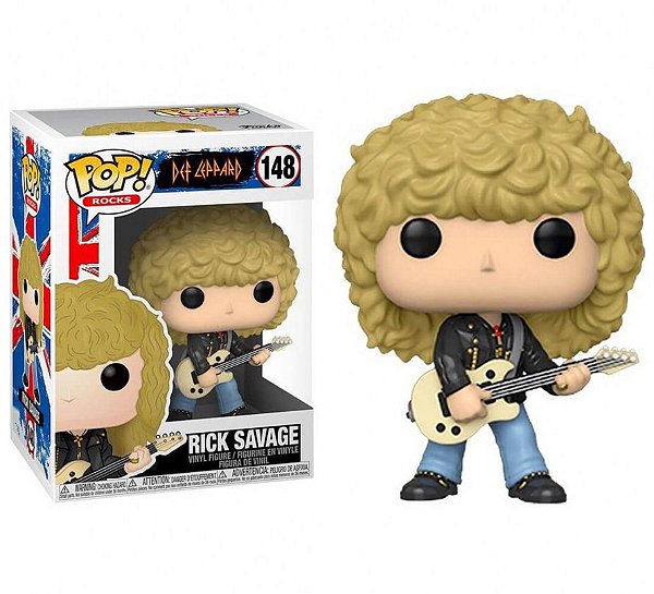 Funko Pop! Def Leppard 148 Rick Savage