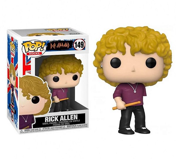 Funko Pop! Def Leppard 149 Rick Allen