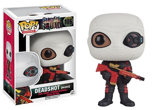 Deadshot Suicide Squad Esquadrão Suicida Funko Pop Heroes