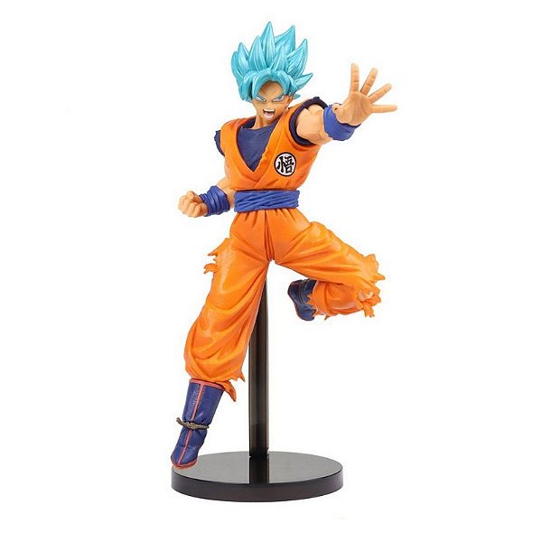 Son Goku Super Sayajin God Blue Z-battle Banpresto Original