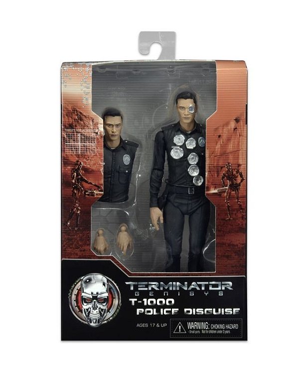 Terminator Genisys T-1000 Police Disguise Neca