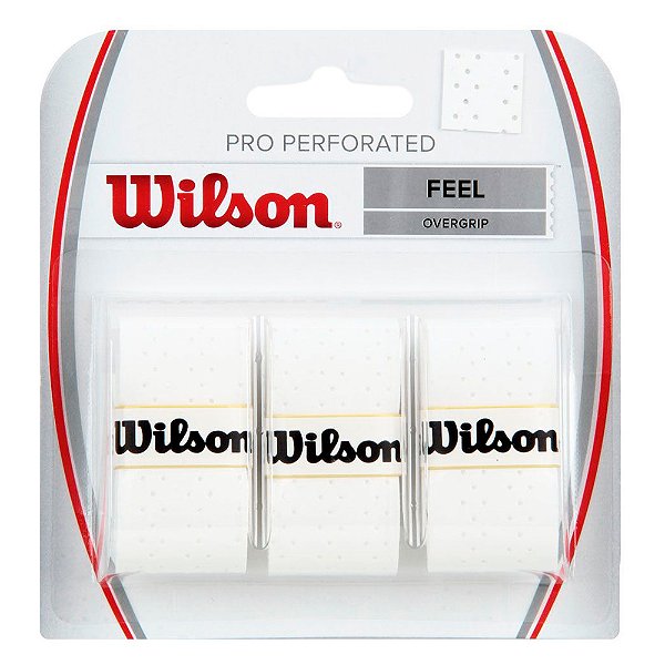Overgrip Wilson Pro Perforated - Branco