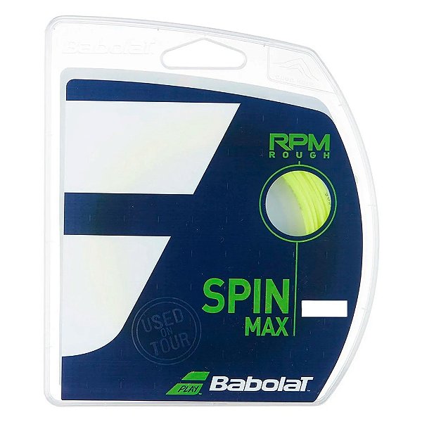 Corda Babolat RPM Rough 1.30 mm Amarela Winner Raquetes