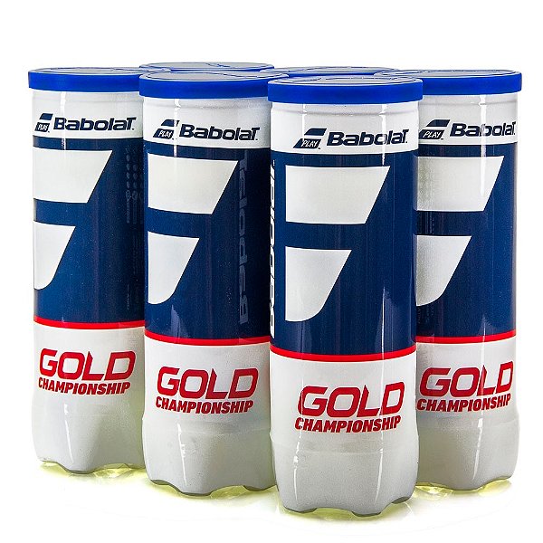 Bola de Tênis Babolat Gold Championship - Pack 6 Tubos