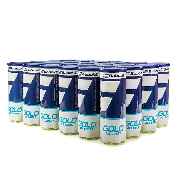 Bola de Tênis Babolat Gold All Court - Caixa 24 Tubos