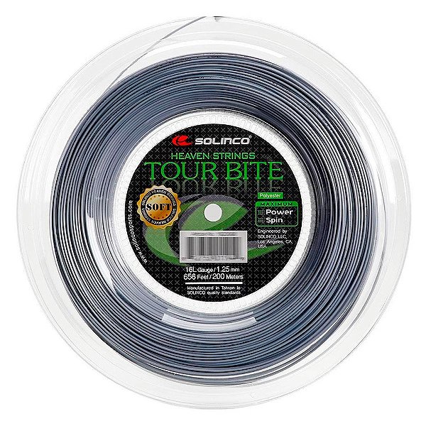 Corda Solinco Tour Bite SOFT 1.25 mm - Rolo 200 metros