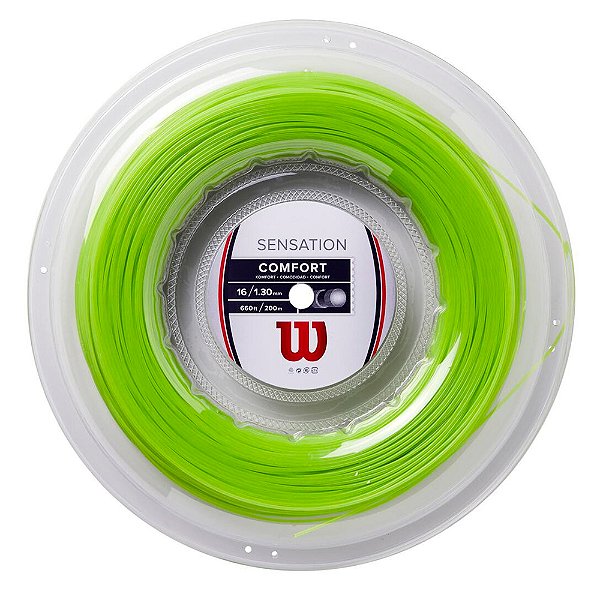 Corda Wilson Sensation 1.30 mm Verde - Rolo 200 metros