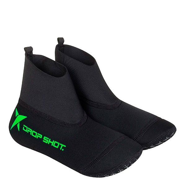 Sapatilha Drop Shot Neo - Preto com Verde