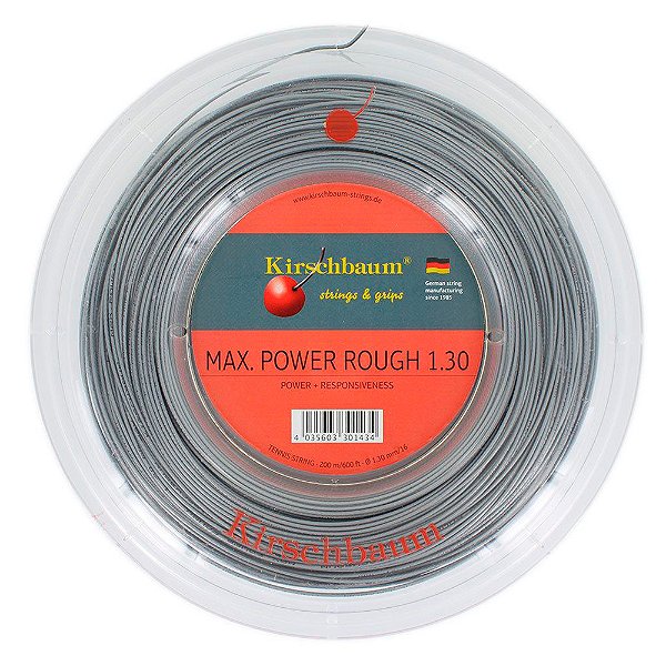 Corda Kirschbaum Max Power Rough 1.30 mm - Rolo 200 metros