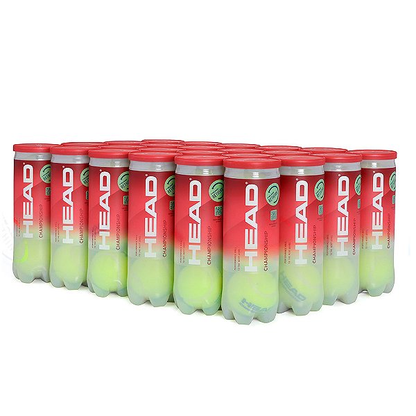 Bola de Tênis Head Championship - Caixa 24 Tubos