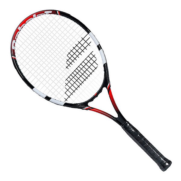 Raquete de Tênis Babolat Falcon - Preta e Vermelha