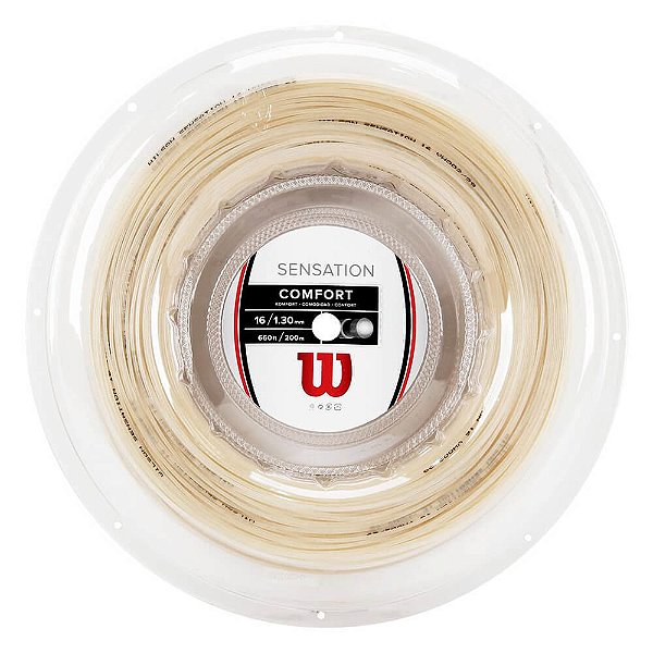 Corda Wilson Sensation Comfort 1.30 mm Natural - Rolo 200 metros