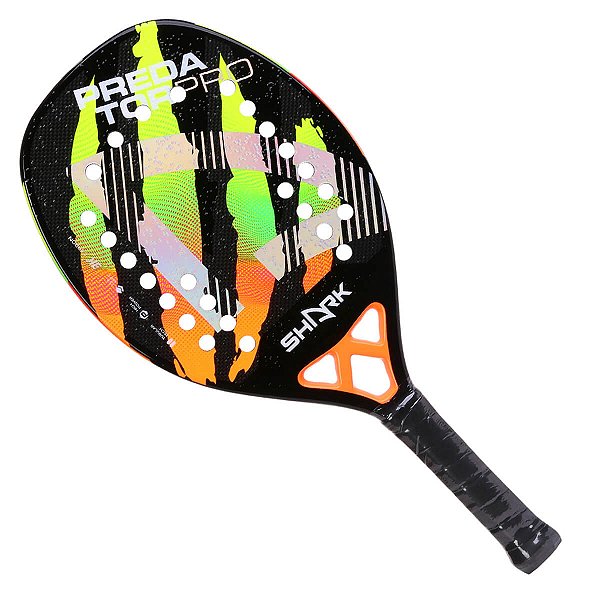 Raquete de Beach Tennis Shark Predator Pro 22mm