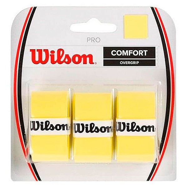 Overgrip Wilson Pro Comfort - Amarelo