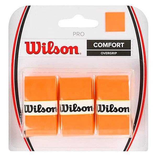 Overgrip Wilson Pro Comfort - Laranja Neon