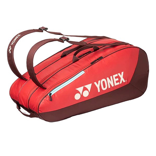 Raqueteira Yonex Tripla Team X9 - Ruby Red