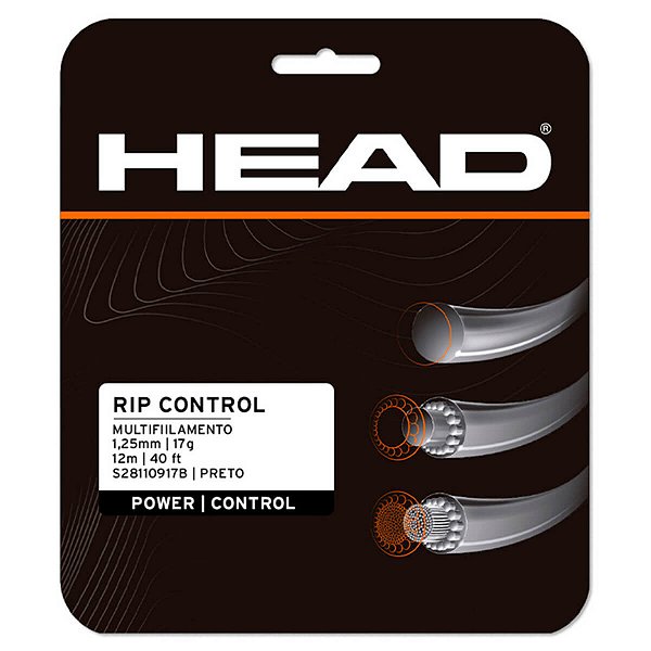 Corda Head Rip Control 1.25 mm - Preta