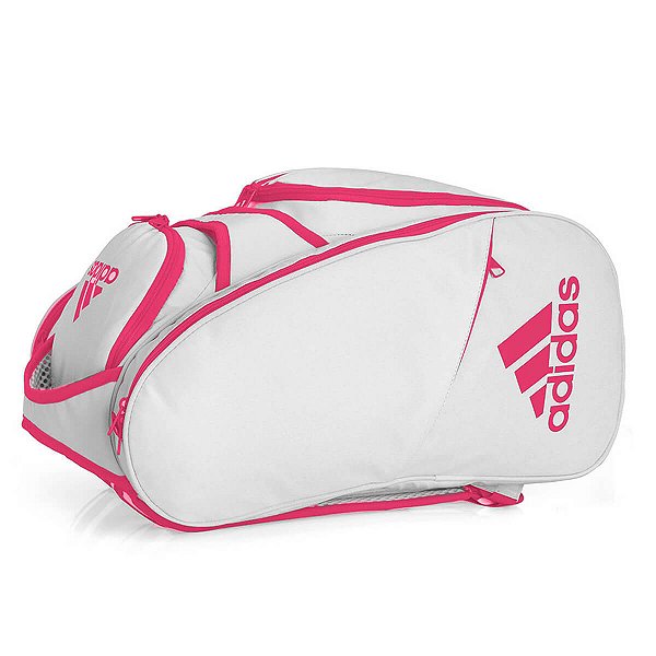 Raqueteira de Padel / Beach Tennis Adidas Multigame - Branca/Rosa
