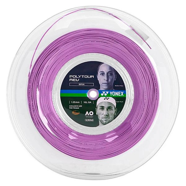 Corda Yonex Poly Tour Rev 1.25 mm - Rolo 200 metros
