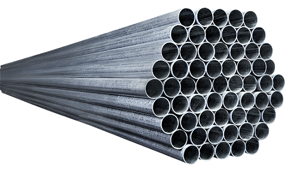 Tubo de Aço Redondo 3" Galvanizado - 6 Metros - Brasfer o Lojão do Aço