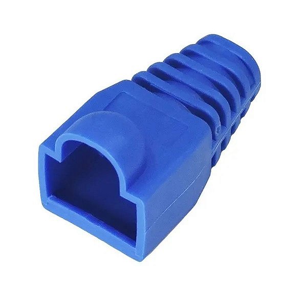 Capa Para Plug Modular Rj45 Azul Mxt