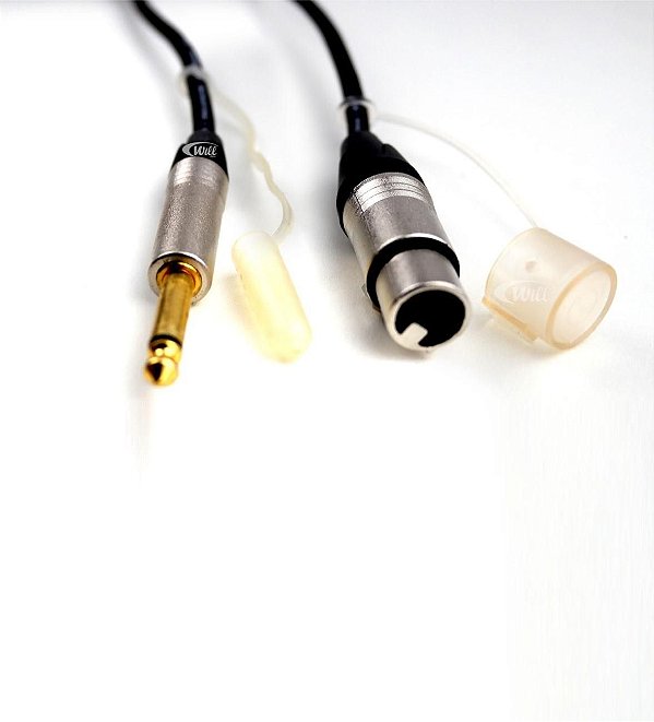 Cabo P10 Mono + Xlr Femea Pro Series 3 Metros