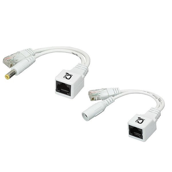 Cabo Adaptador Poe Branco Connect Pro