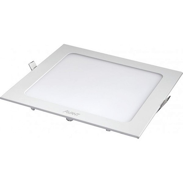 Painel LED Embutir Quadrado 6500k 12w 960lm Avant