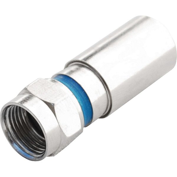 Conector F RG59 Compressão CNF50010A Metal Proeletronic