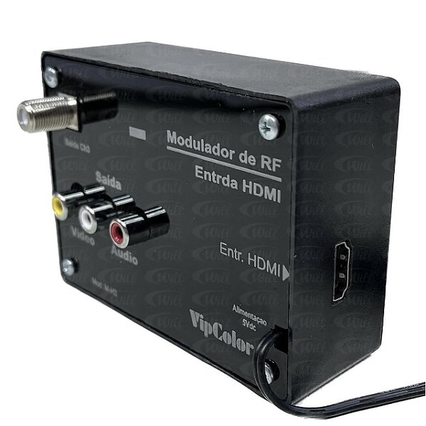 Modulador Hdmi Para Rf Canal 3 Vipcolor