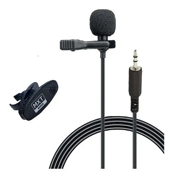 Microfone De Lapela Condensador Omni-direcional Mx-m1