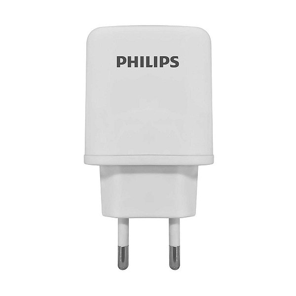 Carregador De Parede Philips Universal 2 portas USB 12W SCB4400NB/59