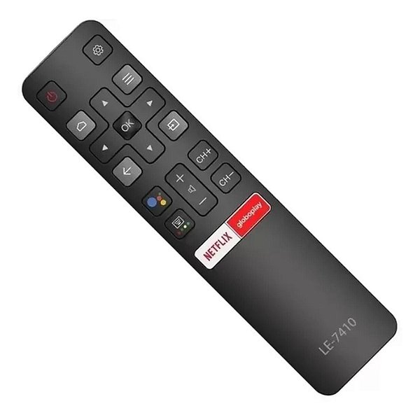 Controle Remoto TV Smart TCL 4K LE-7410