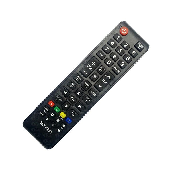 Controle Remoto Tv Compatível Samsung Smart Hub Futebol SKY-8008