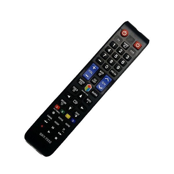Controle Remoto TV Samsung Smart C/futebol SKY-7032